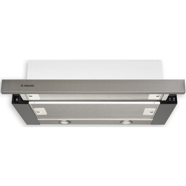 Фото - Вытяжка встраиваемая Minola HTL 6012 FULL INOX 450 LED