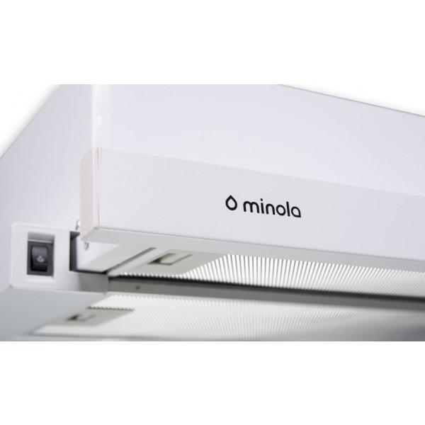 Фото - Вытяжка встраиваемая Minola HTL 6012 WH 450 LED