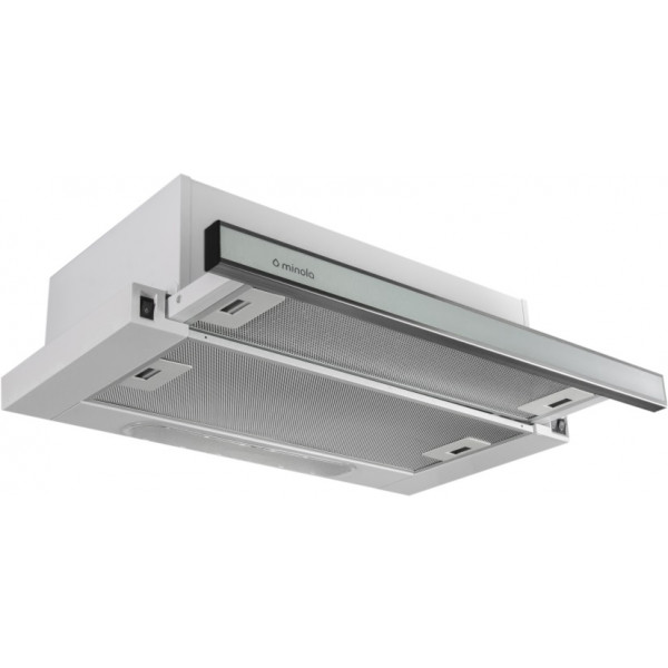 Фото - Вытяжка встраиваемая Minola HTL 6060 I/ WH GLASS 430