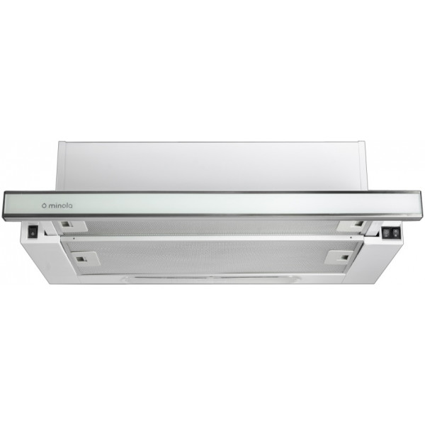 Фото - Вытяжка встраиваемая Minola HTL 6060 I/ WH GLASS 430