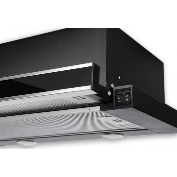 Фото - Вытяжка встраиваемая Minola HTL 6062 I/BL GLASS 450 LED