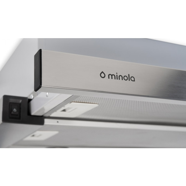 Фото - Вытяжка встраиваемая Minola HTL 6112 FULL INOX 650 LED
