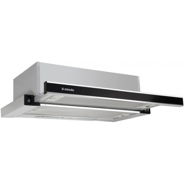 Фото - Вытяжка встраиваемая Minola HTL 6170 I/ BL GLASS 630