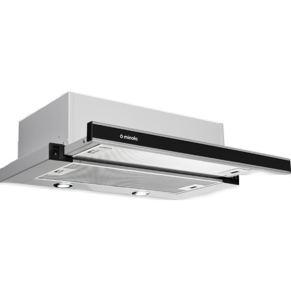 Фото - Вытяжка встраиваемая Minola HTL 6172 I/BL GLASS 650 LED
