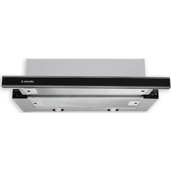 Фото - Вытяжка встраиваемая Minola HTL 6172 I/BL GLASS 650 LED