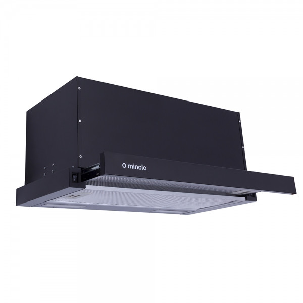 Фото - Витяжка вбудована Minola HTL 6615 BL 1000 LED