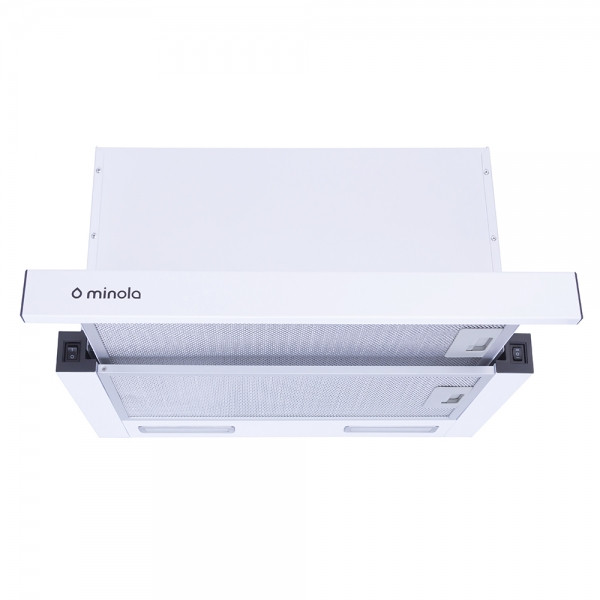 Фото - Витяжка вбудована Minola HTL 6615 WH 1000 LED