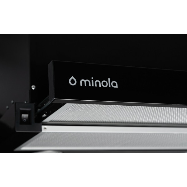 Фото - Вытяжка встраиваемая Minola HTL 6812 BL 1200 LED