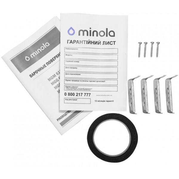 Фото - Варочная панель газовая Minola MGG 61063 WH