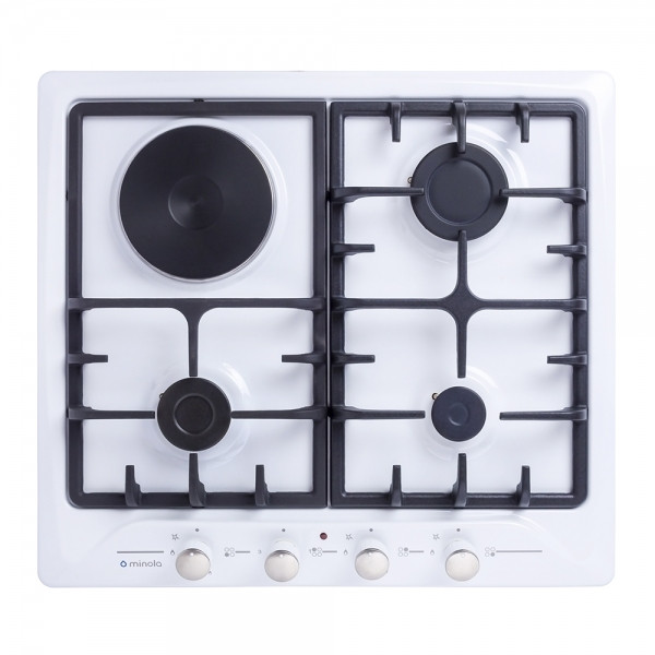 Фото - Варочная панель комбинированная Minola MKM 63424 WH