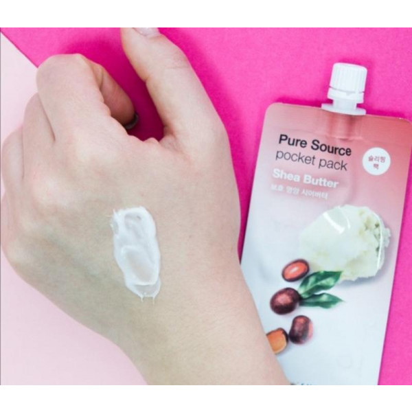 Фото - Маска для обличчя Missha Pure Source Pocket Pack з маслом ши (8806185781862)