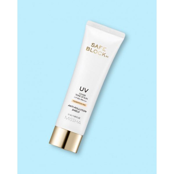 Фото - Средство для загара Missha Safe Block RX Cover SPF50+PA++++ 50 мл (8809643523486)