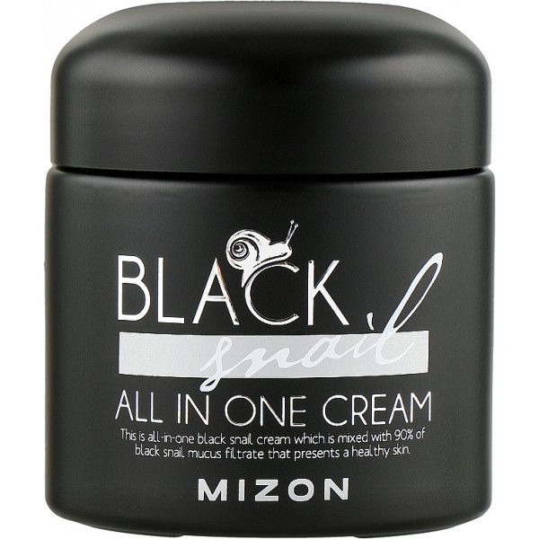 Фото - Крем для обличчя Mizon Black Snail All In One 75 мл (8809663751753)