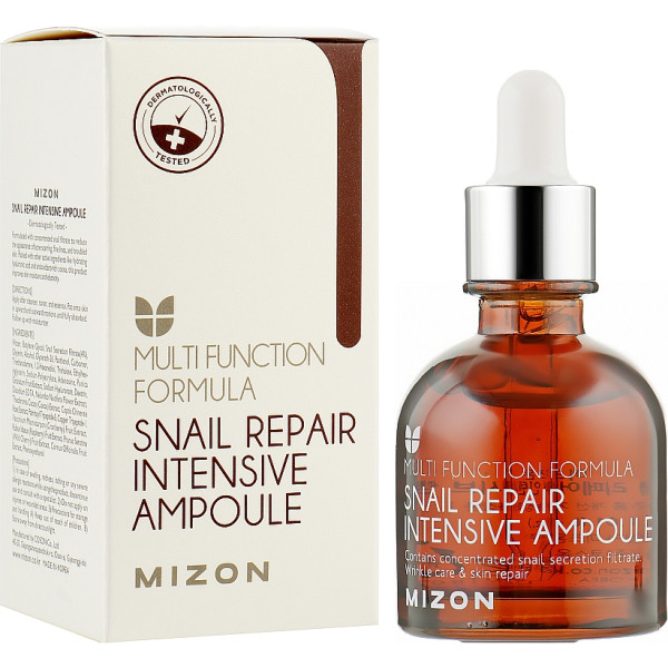 Фото - Сироватка для обличчя Mizon Snail Repair Intensive 30 мл (8809663751623) Фото - Сироватка для обличчя Mizon Snail Repair Intensive 30 мл (8809663751623)