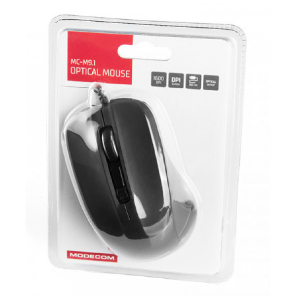 Фото - Миша дротова Modecom MC-M9.1 Black (M-MC-00M9.1-100)