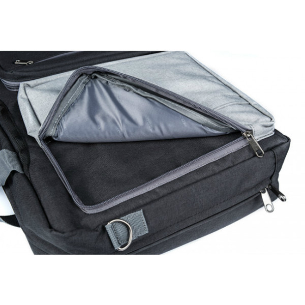 Фото - Рюкзак для ноутбуку Modecom Reno Black/Gray (TOR-MC-RENO-GRE)