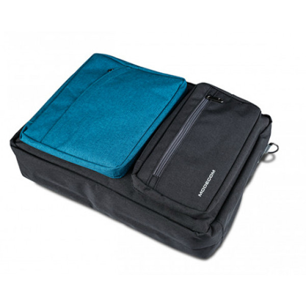 Фото - Рюкзак для ноутбуку Modecom Reno Gray/Blue (TOR-MC-RENO-BLU)