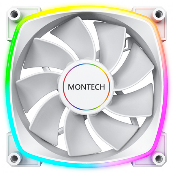 Фото - Корпусный вентилятор Montech RX140 PWM White