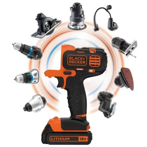 Фото - Многофункциональный инструмент Black&Decker MT218KB