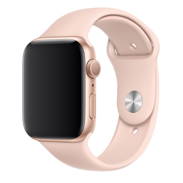 Фото - Ремешок для смарт-часов Apple 44mm Pink Sand Sport Band - S/M & M/L (MTPM2ZM/A)