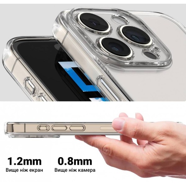 Фото - Чехол для смартфона Armorstandart Air for OPPO Reno12 Pro Camera cover Clear (ARM78017)