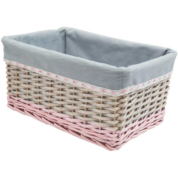 Фото - Корзина для хранения Natural House "Пудра" 35х22х18 см (EW-62 M)