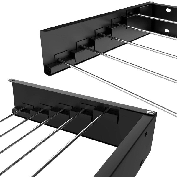 Фото - Сушарка для білизни Navin LinoFlat 80 Black (22-259777-4080)