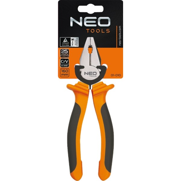 Фото - Плоскогубцы Neo Tools 01-010 160mm