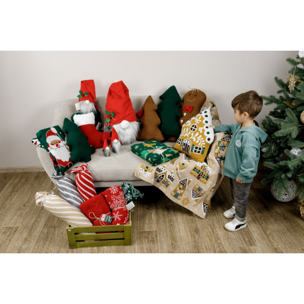 Фото - Декор New Year Гном Прованс Гном Сюрприз з ніжками 50 см (023639)