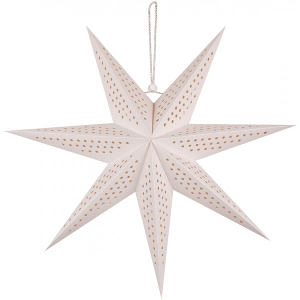 Фото - Декор New Year Novogod'ko Зірка 3D бiла, 45 см, LED (974218)