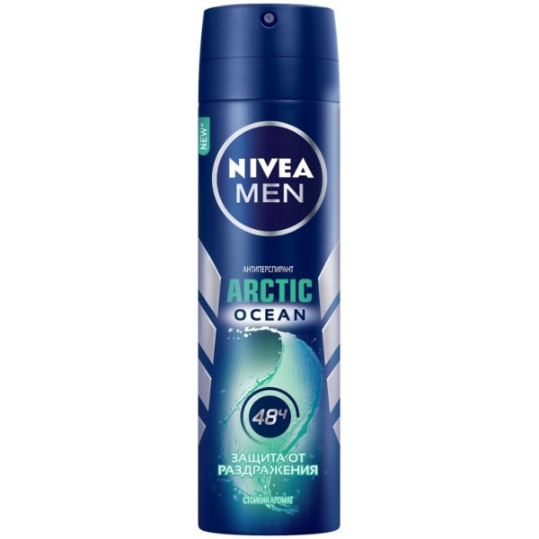Фото - Дезодорант аэрозольный NIVEA антиперсп ARCTIC OCEAN 150мл
