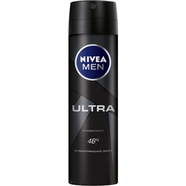 Фото - Дезодорант аэрозольный NIVEA антиперсп ULTRA 150мл Фото - Дезодорант аэрозольный NIVEA антиперсп ULTRA 150мл
