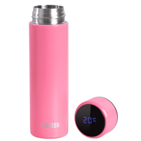Фото - Термопляшка Noveen TB2116 Pink 280 мл