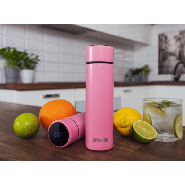 Фото - Термопляшка Noveen TB2116 Pink 280 мл