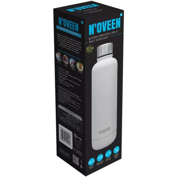 Фото - Термобутылка Noveen TB411 White 500 мл