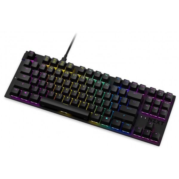 Фото - Клавиатура проводная игровая NZXT TKL (ANSI) Black (KB-1TKUS-BR)