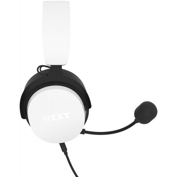 Фото - Гарнитура проводная игровая NZXT Wired Closed Back Headset 40mm White V2 (AP-WCB40-W2)