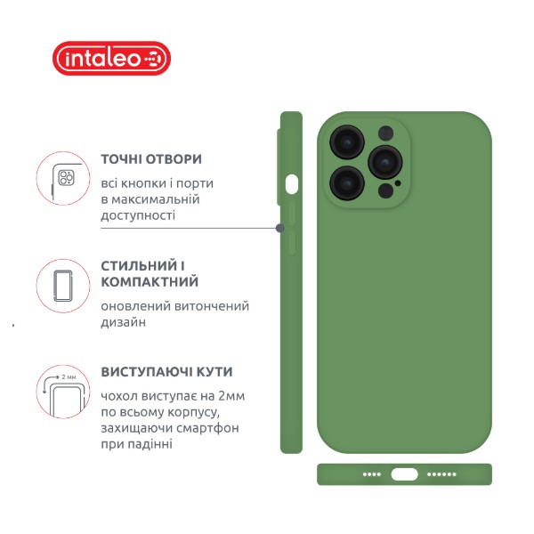 Фото - Чохол для смартфону Intaleo SoftShell for Apple iPhone 14 Pro (1283126562396)