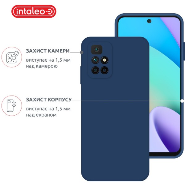 Фото - Чохол для смартфону Intaleo SoftShell for Xiaomi Redmi 10 Blue (1283126563898)