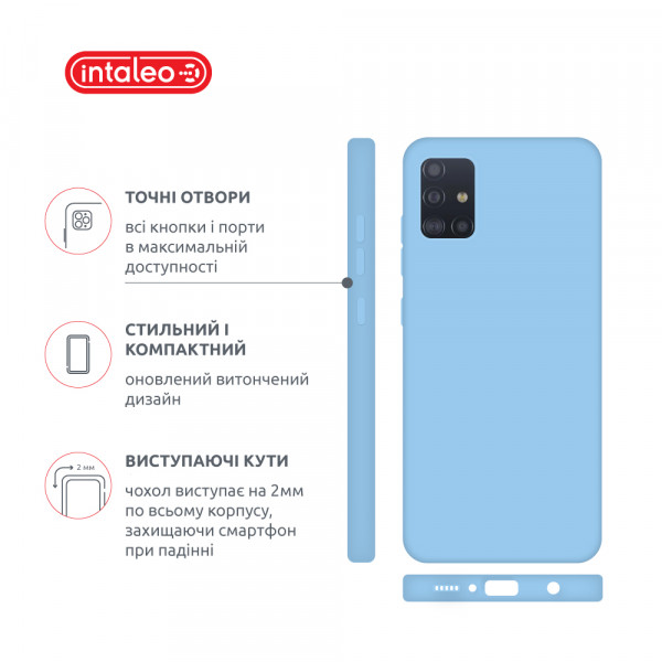 Фото - Чохол для смартфону Intaleo SoftShell for Samsung Galaxy A51 (1283126568046)