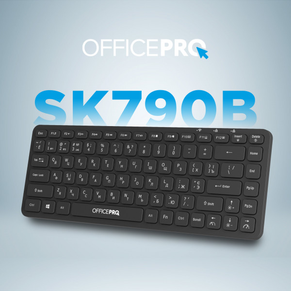 Фото - Клавіатура бездротова OfficePro SK790B