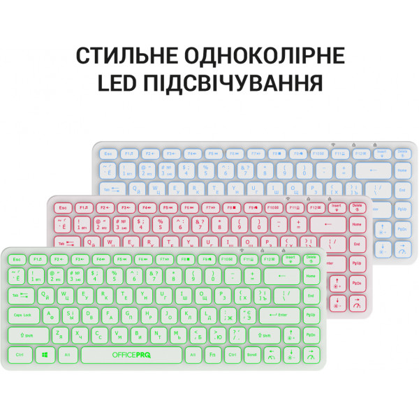 Фото - Клавіатура бездротова OfficePro SK790W