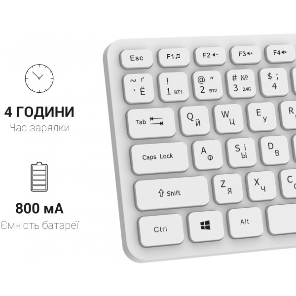 Фото - Клавіатура бездротова OfficePro SK790W