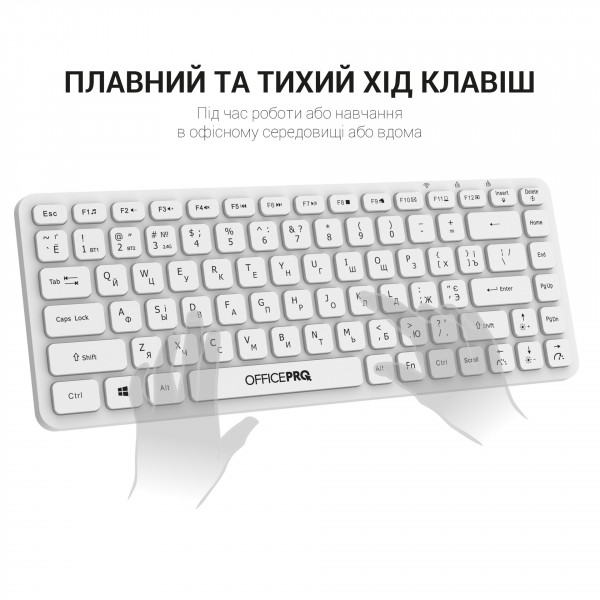 Фото - Клавіатура бездротова OfficePro SK790W