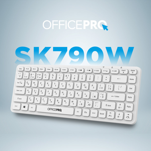 Фото - Клавіатура бездротова OfficePro SK790W