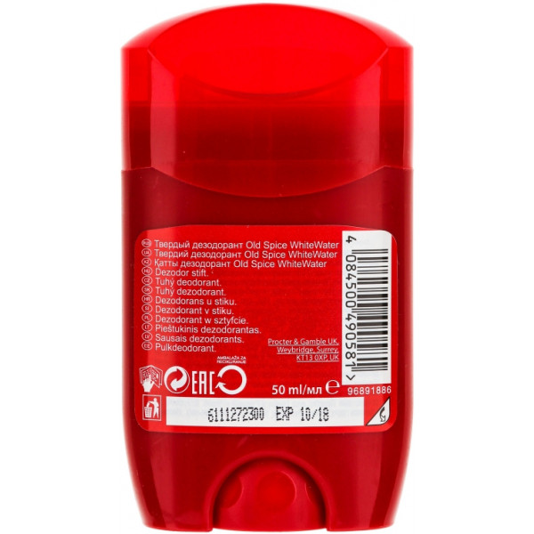 Фото - Дезодорант твердый Old Spice White Water 50 мл (4084500490581)