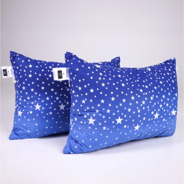 Фото - Подушка стандартная MirSon бамбуковая №0142 Сolor Fun Line 17-0432 Milky Way Bamboo середня 50х70 см (2200010864458)