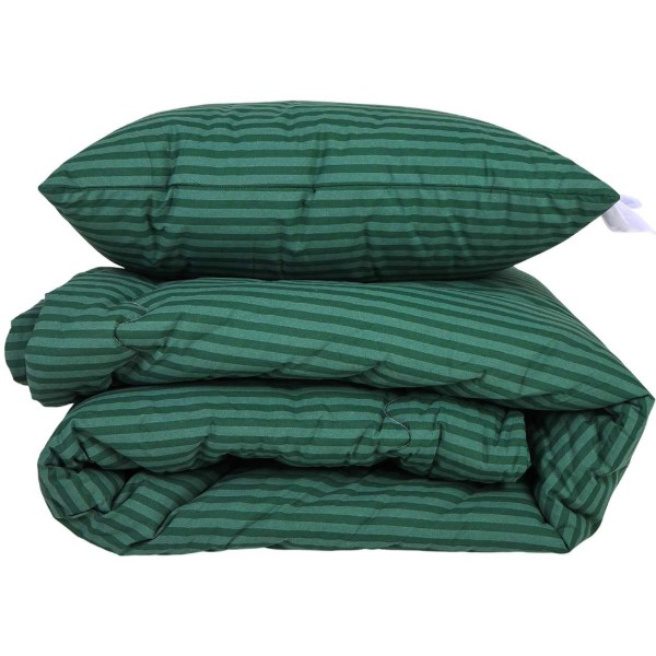 Фото - Ковдра дитяча літо MirSon №130 Сolor Fun Line 17-0612 Stripe Emerald Bamboo 110х140 см +нав 2 шт. (2200010856699)