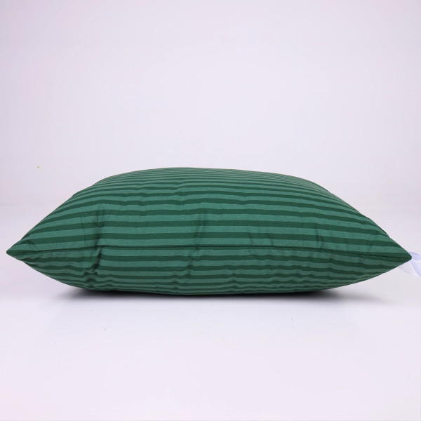 Фото - Подушка стандартна MirSon №0102 Сolor Fun Line 17-0612 Stripe Emerald Thinsulate 50х70 см (2200010863314)