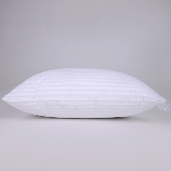 Фото - Подушка стандартна MirSon №0120 Сolor Fun Line 17-0605 Stripe White Thinsulate 50х70 см (2200010863550)